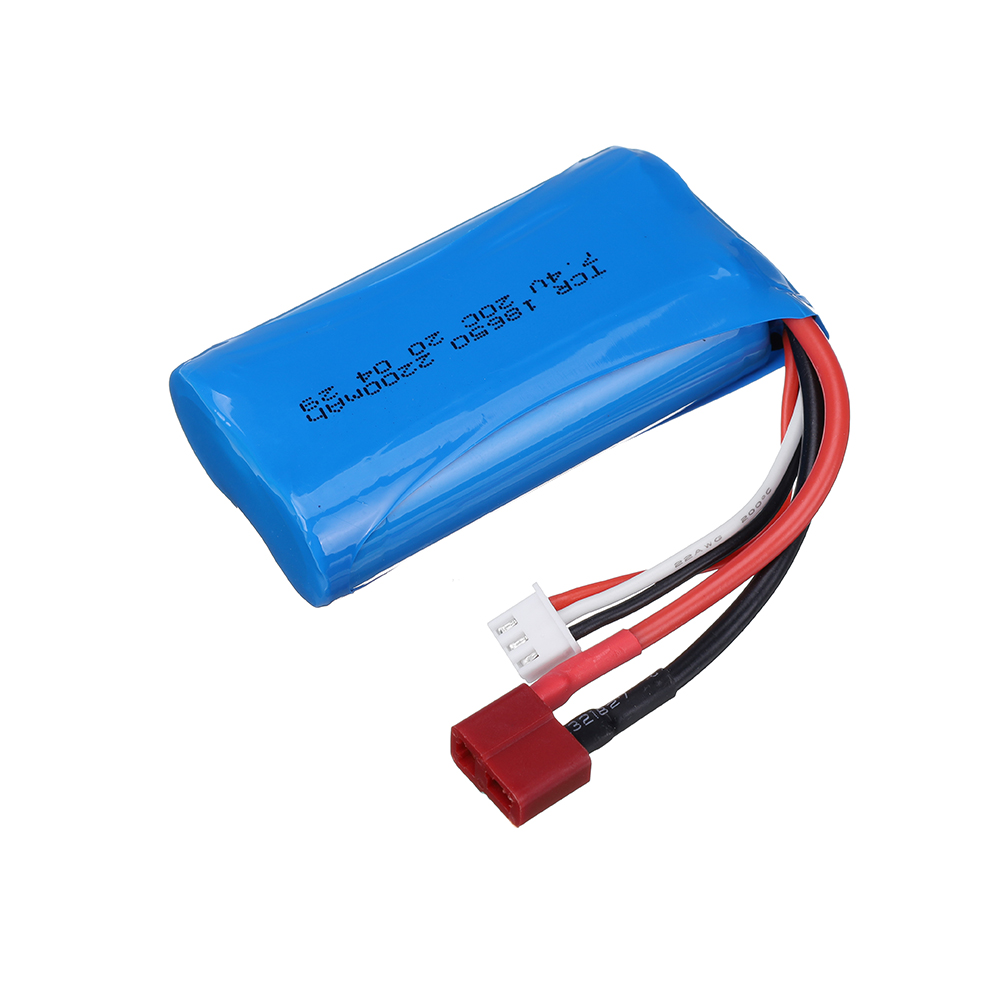 7.4V 2200mAh 18650 Lipo Batery - огляд і ціна Rc Helicopter Parts