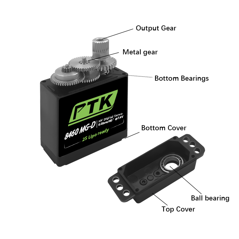 PTK 8460 MG-D9gDigital servo M - огляд і ціна Rc Helicopter Servo