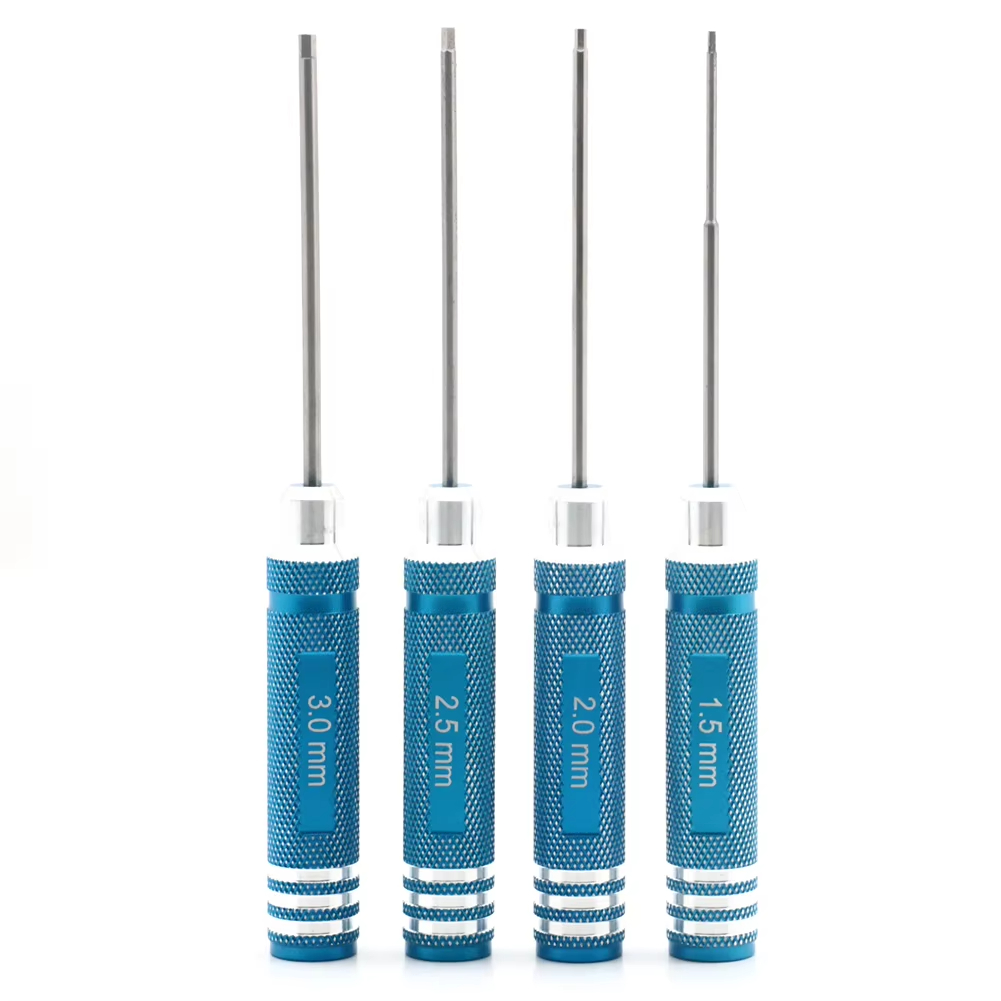 4pcs Hex Screw Driver set Tita - огляд і ціна Rc Helicopter Tool Kit