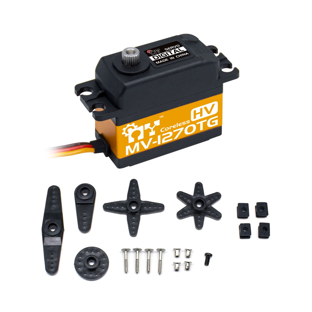 MY RC Servo MV-1270TG  HV 35kg - огляд і ціна Rc Helicopter Servo