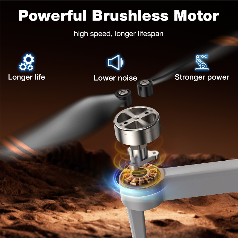 NEW Hot L017 Pro Drone Brushle - огляд і ціна Rc Helicopter Case